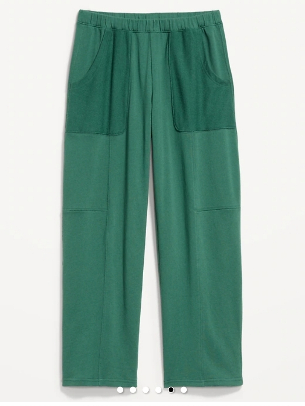 Old Navy Mid-Rise SoComfy Seamed Barrel Sweatpants In Muted Pine Sz Small